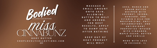 Miss Cinnabunz Whipped Body Butter