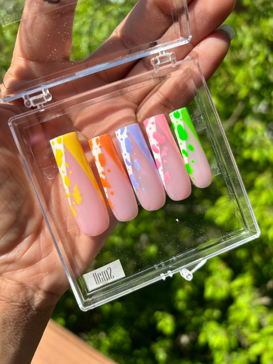 Spring Cow Press On Nails